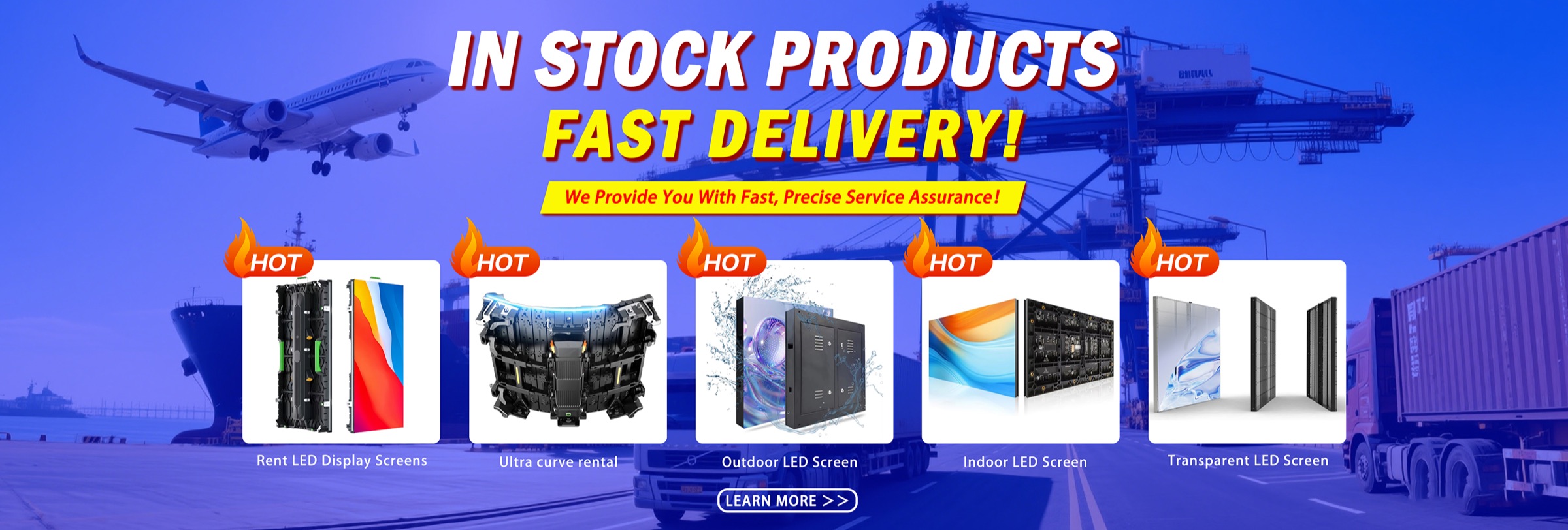 The right screen, delivered faster